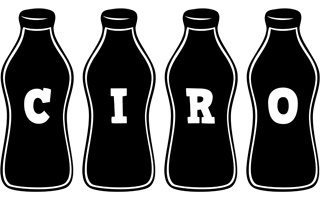 Ciro bottle logo