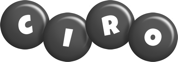 Ciro candy-black logo