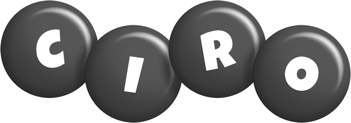 Ciro candy-black logo