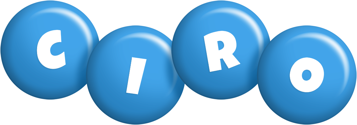 Ciro candy-blue logo