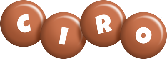 Ciro candy-brown logo