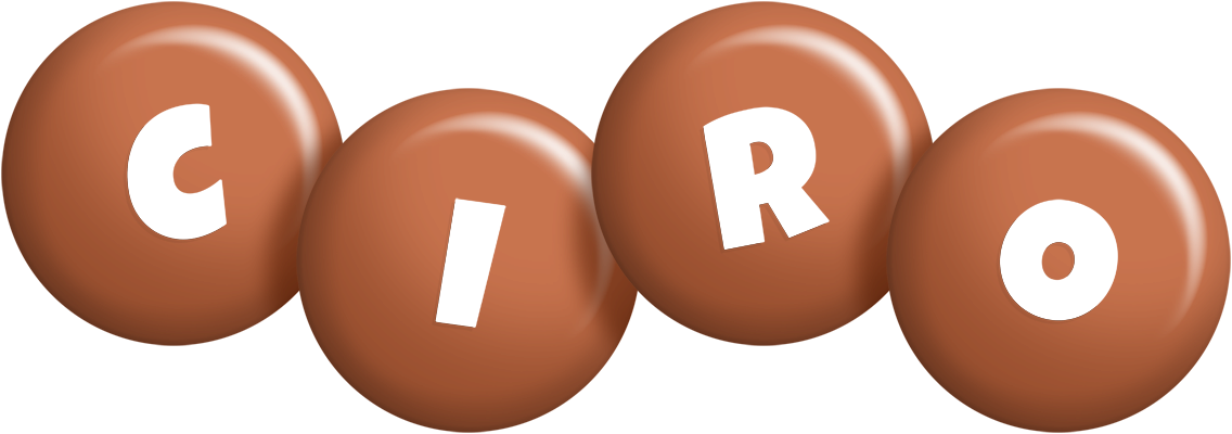 Ciro candy-brown logo