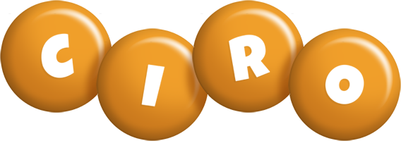 Ciro candy-orange logo