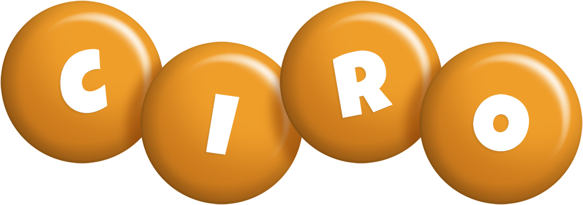 Ciro candy-orange logo