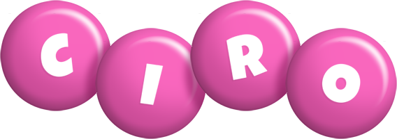 Ciro candy-pink logo