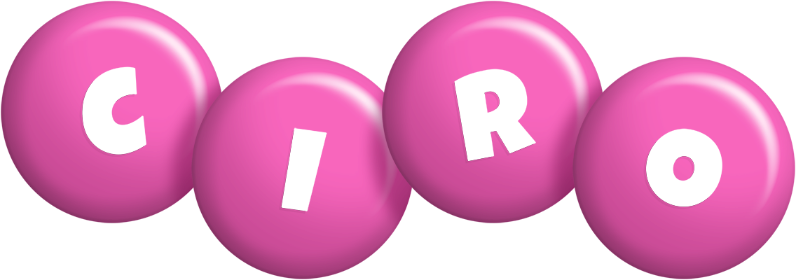 Ciro candy-pink logo