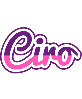Ciro cheerful logo