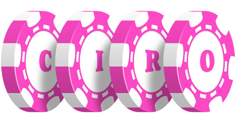 Ciro gambler logo