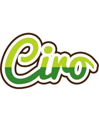 Ciro golfing logo