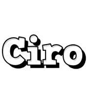 Ciro snowing logo