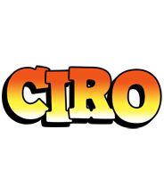 Ciro sunset logo