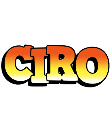 Ciro sunset logo
