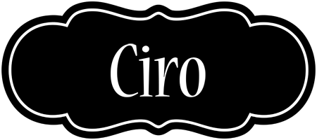 Ciro welcome logo