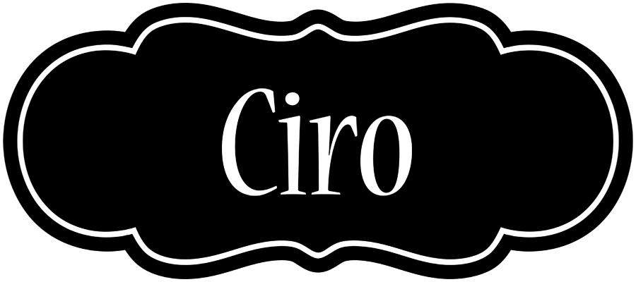 Ciro welcome logo