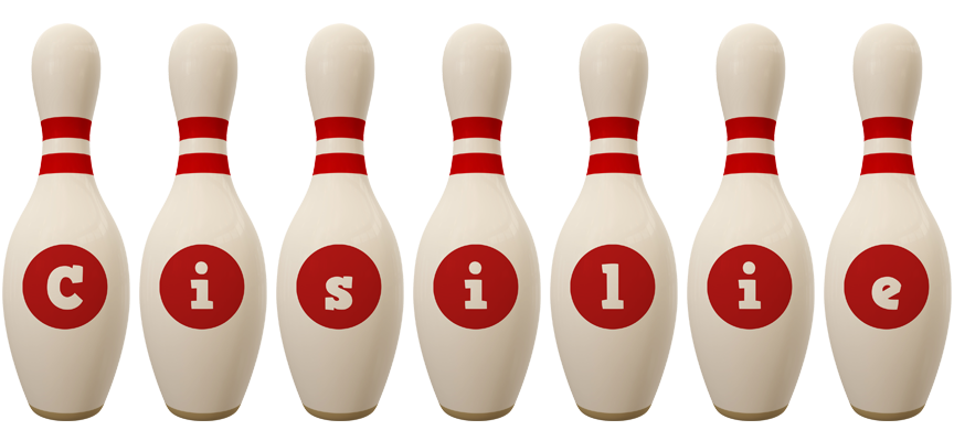 Cisilie bowling-pin logo