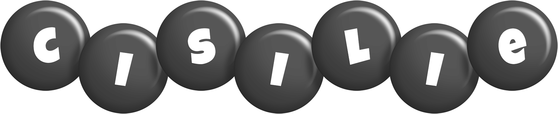 Cisilie candy-black logo