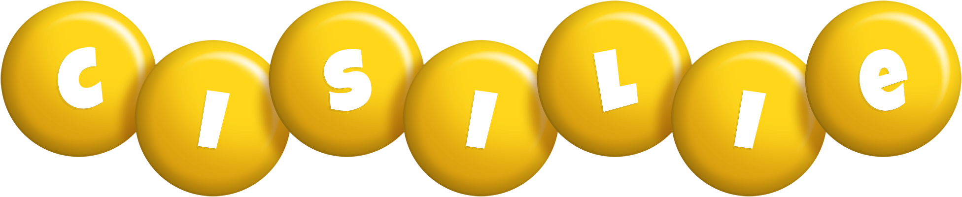 Cisilie candy-yellow logo