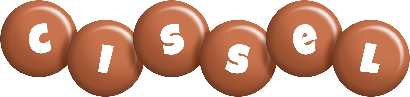 Cissel candy-brown logo