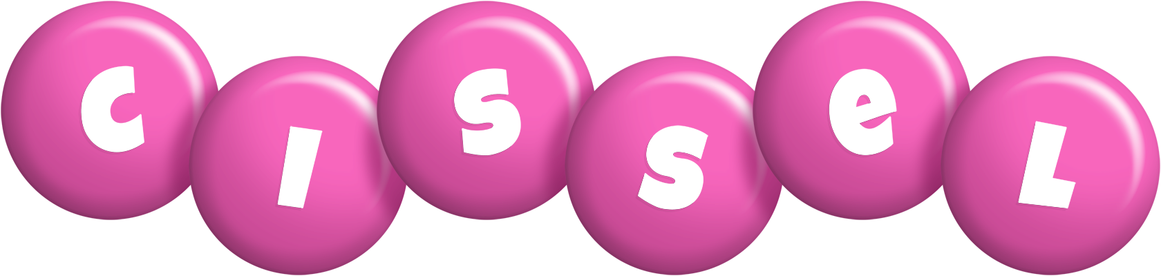 Cissel candy-pink logo