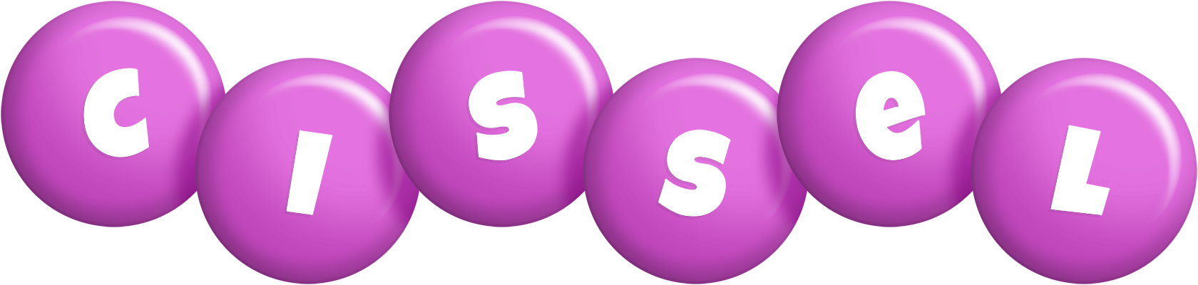 Cissel candy-purple logo