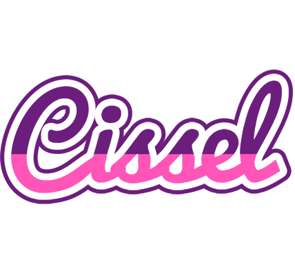 Cissel cheerful logo