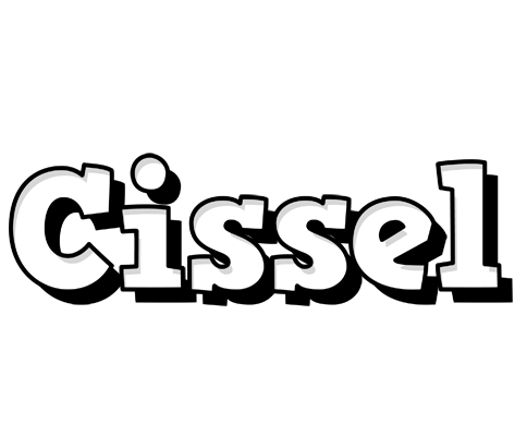 Cissel snowing logo