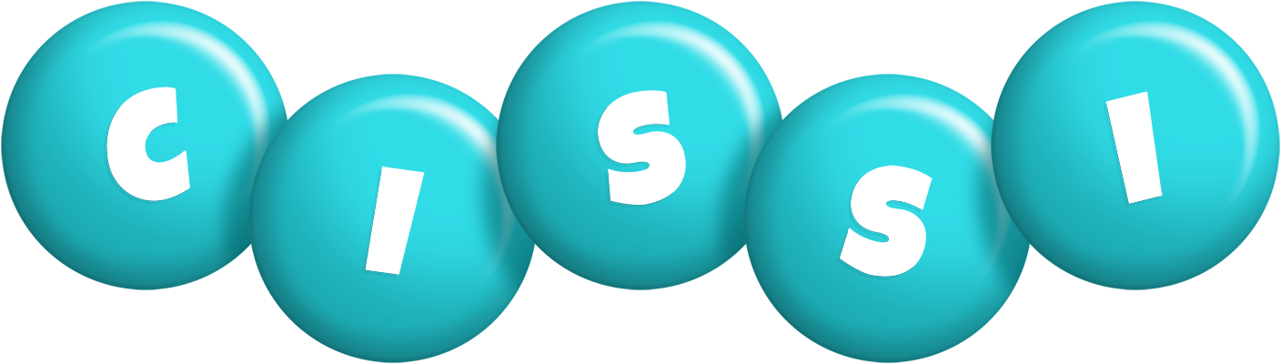 Cissi candy-azur logo
