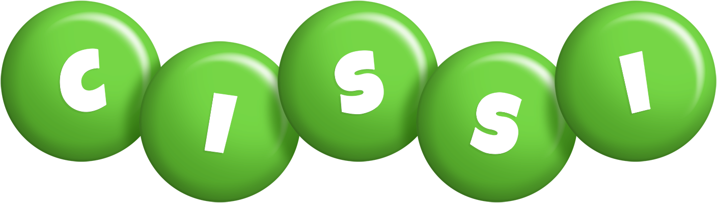 Cissi candy-green logo