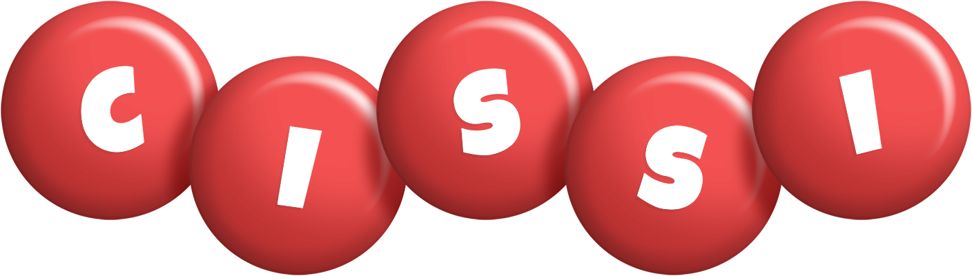 Cissi candy-red logo