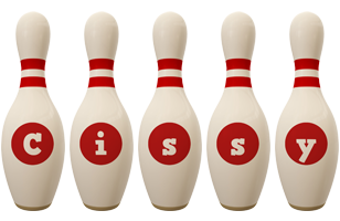 Cissy bowling-pin logo