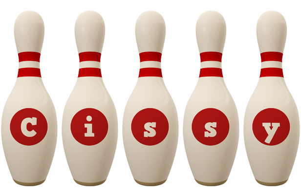 Cissy bowling-pin logo