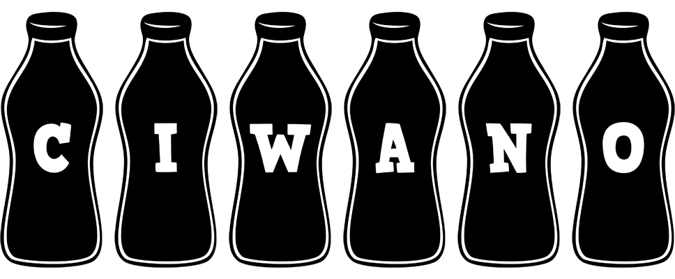 Ciwano bottle logo