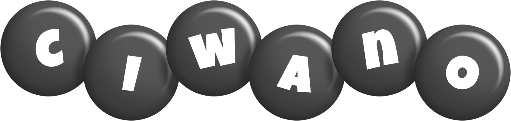 Ciwano candy-black logo