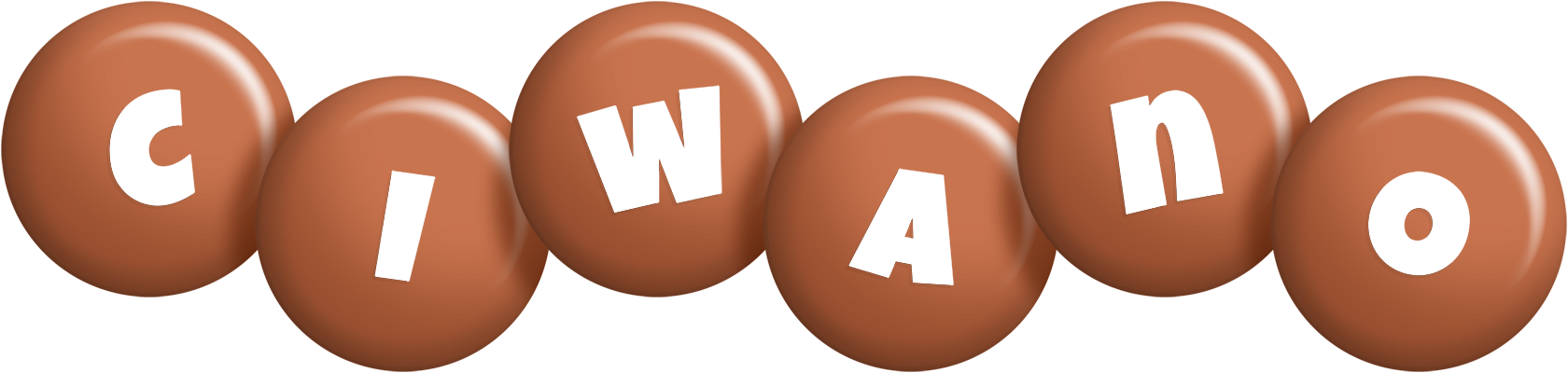 Ciwano candy-brown logo