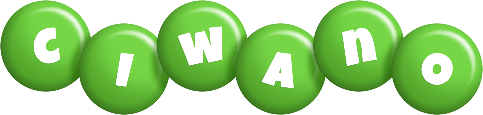 Ciwano candy-green logo