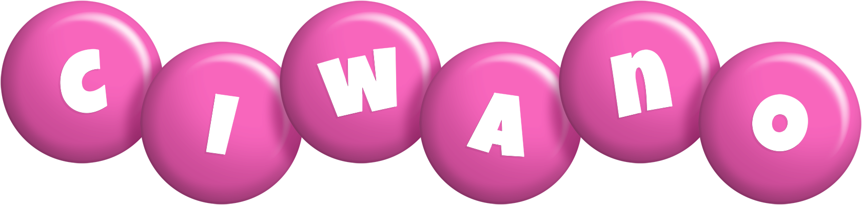 Ciwano candy-pink logo