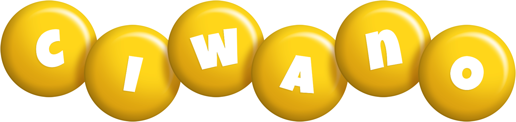Ciwano candy-yellow logo