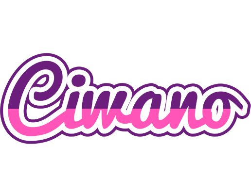 Ciwano cheerful logo