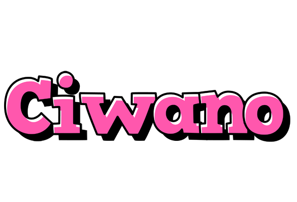 Ciwano girlish logo