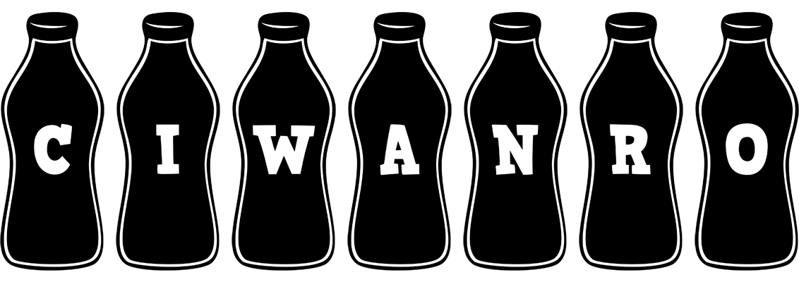 Ciwanro bottle logo