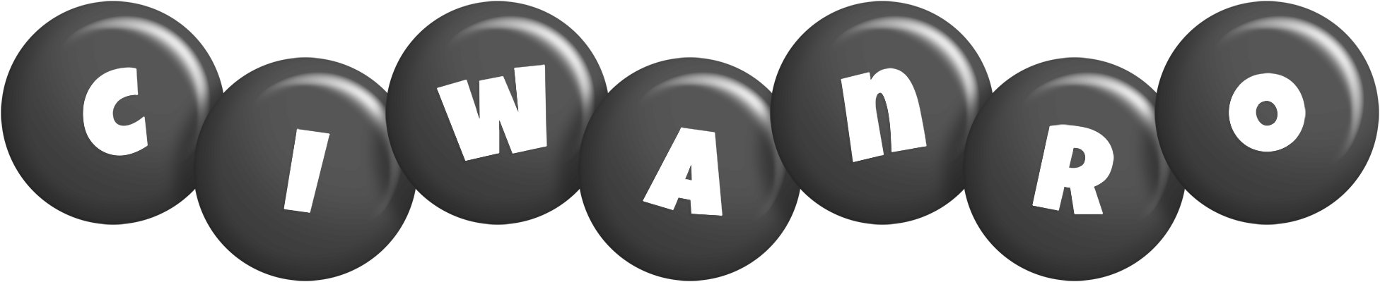 Ciwanro candy-black logo