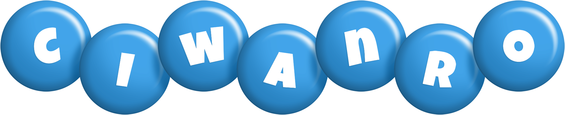 Ciwanro candy-blue logo