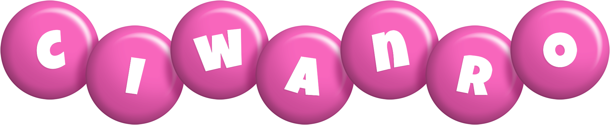 Ciwanro candy-pink logo