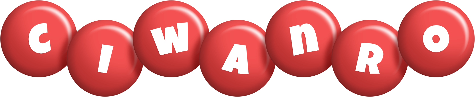 Ciwanro candy-red logo