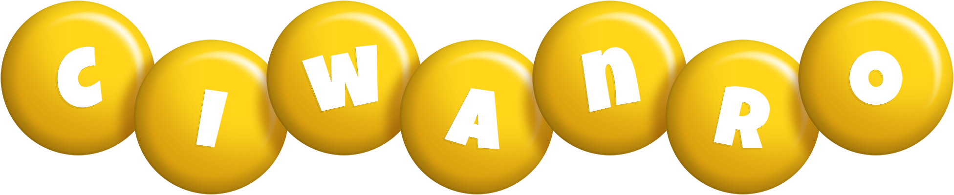 Ciwanro candy-yellow logo