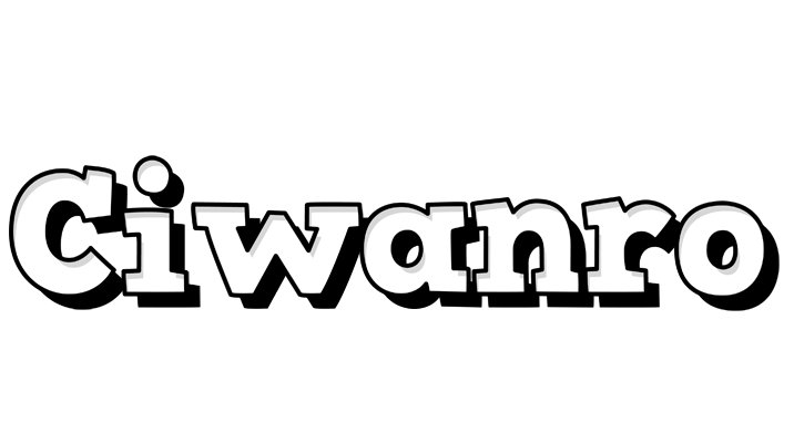 Ciwanro snowing logo