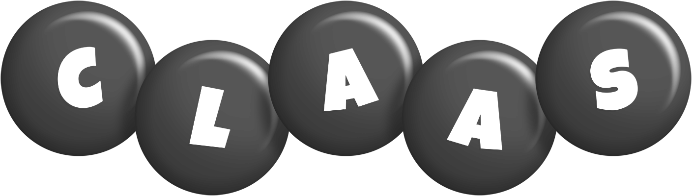 Claas candy-black logo