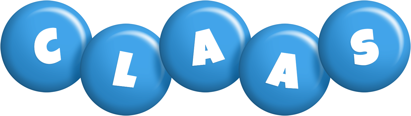 Claas candy-blue logo