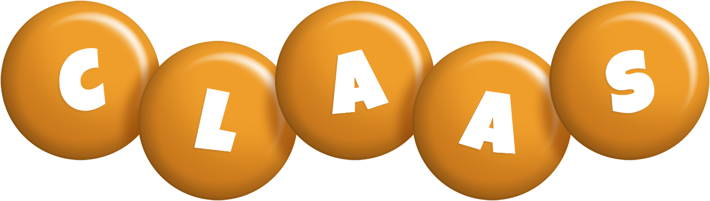 Claas candy-orange logo