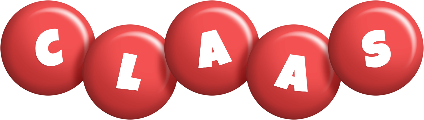 Claas candy-red logo